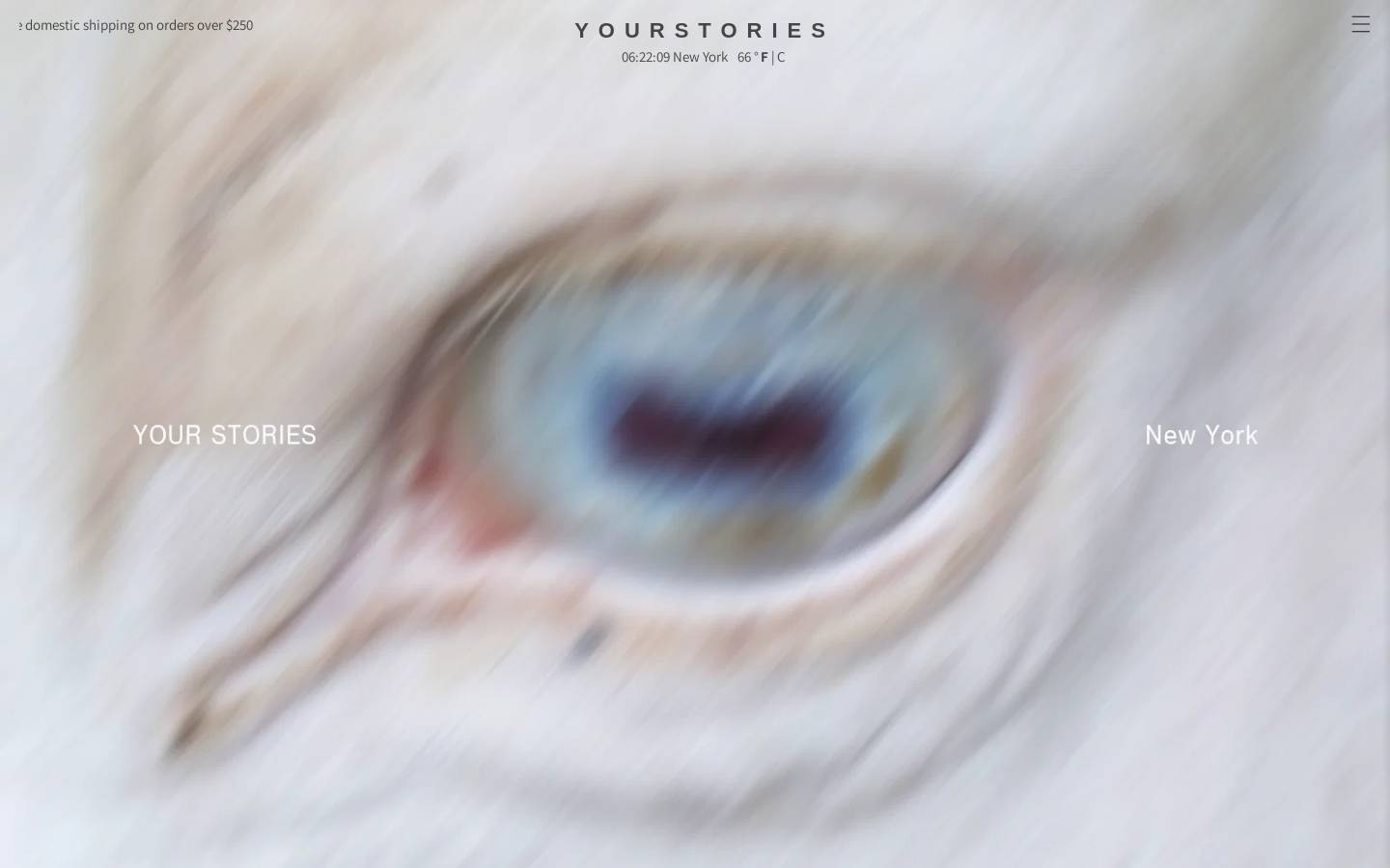 yourstoriesny.com homepage screenshot