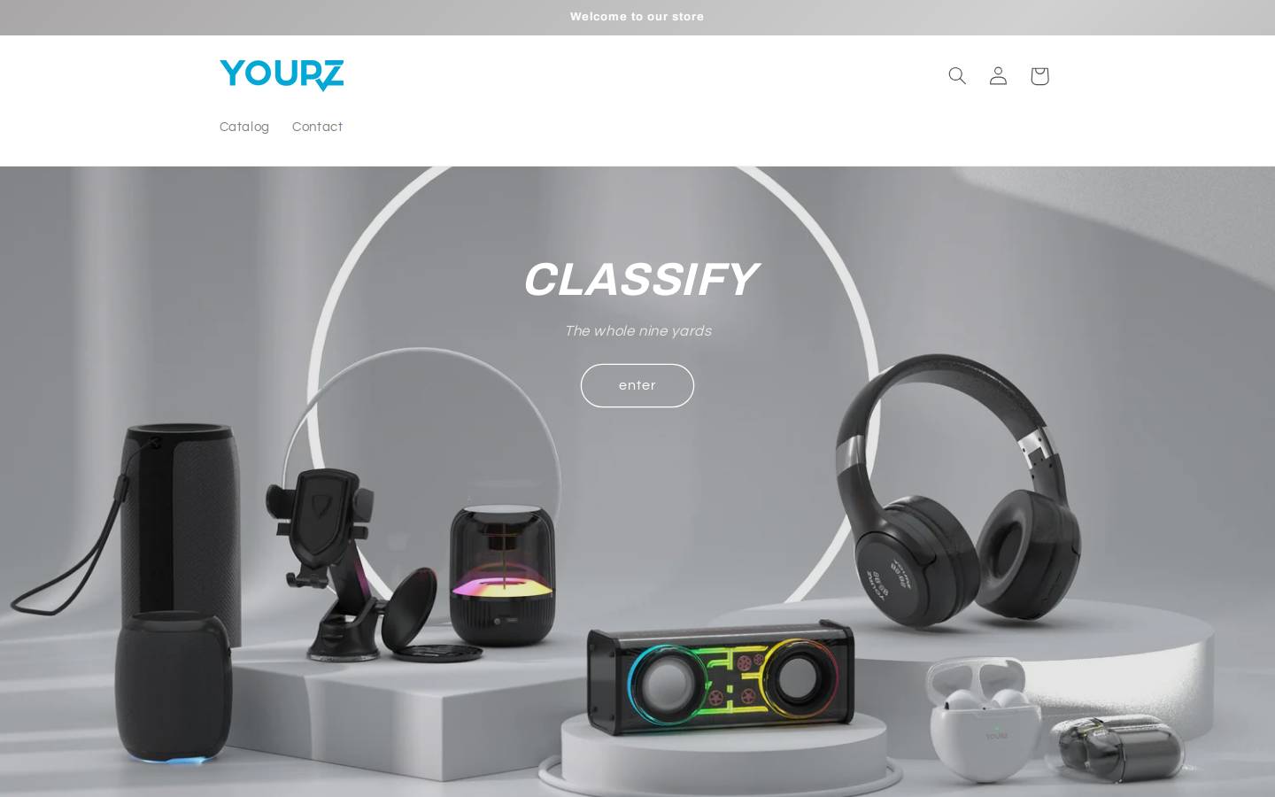 yourztech.com homepage screenshot