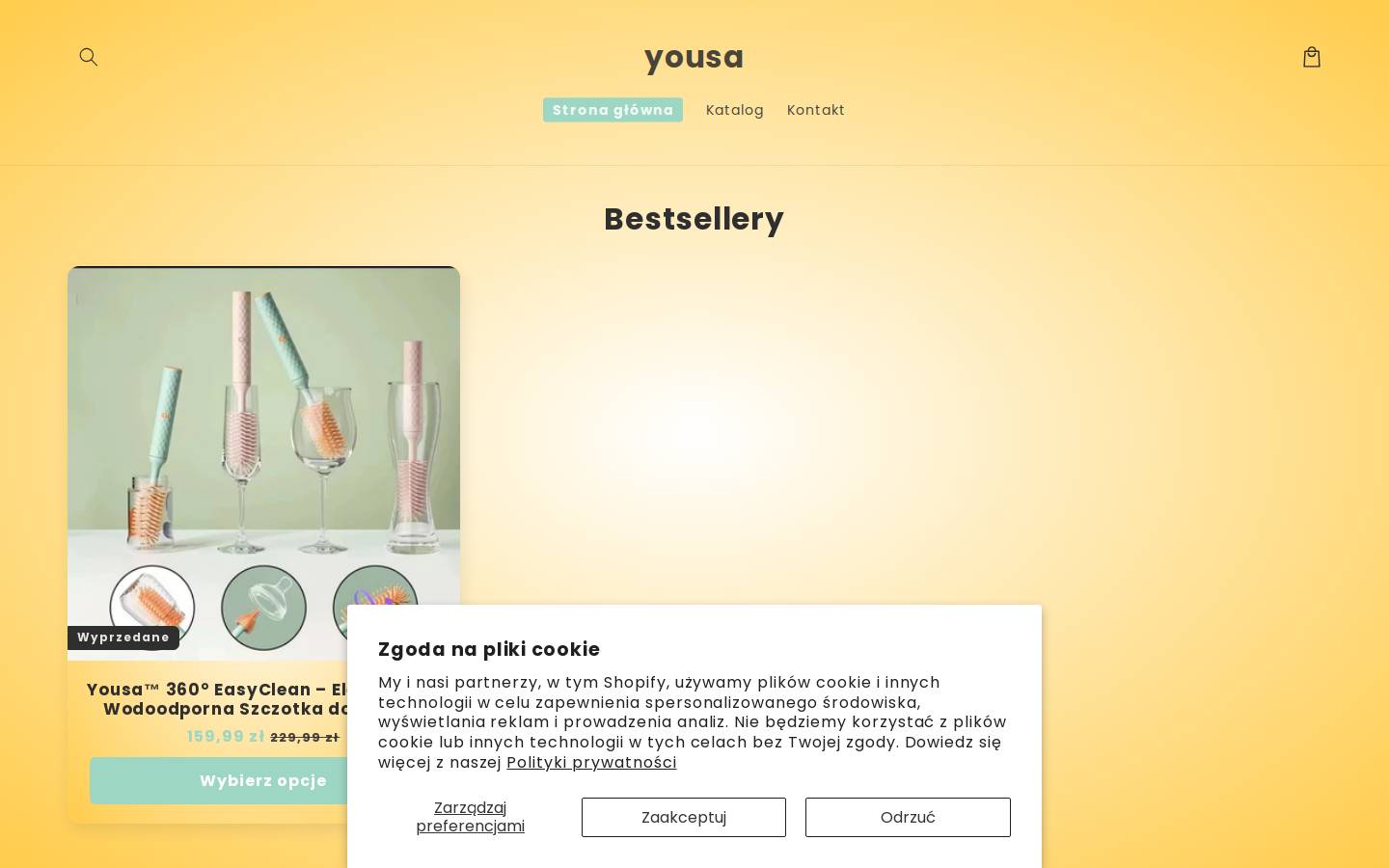 yousa.pl homepage screenshot
