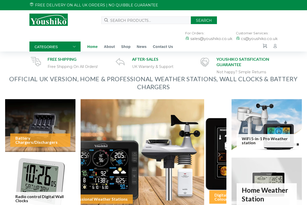 Youshiko Ltd homepage screenshot
