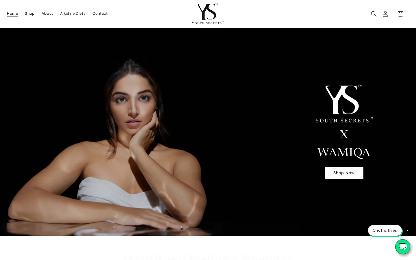youthsecrets.in homepage screenshot