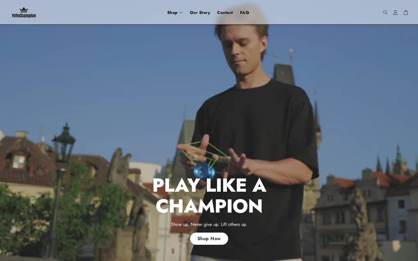 yoyochampion.com homepage screenshot