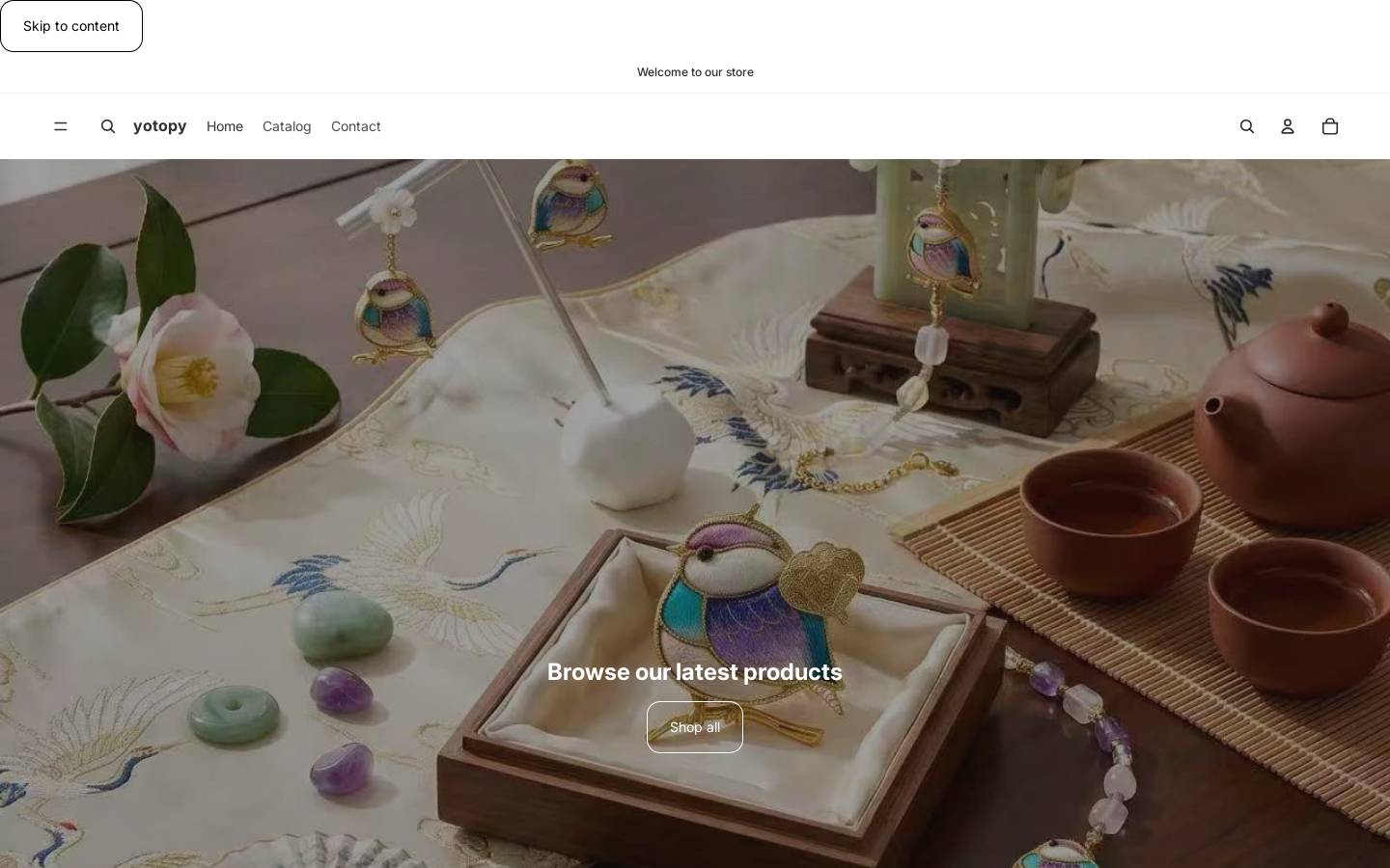 yoyotopia.com homepage screenshot