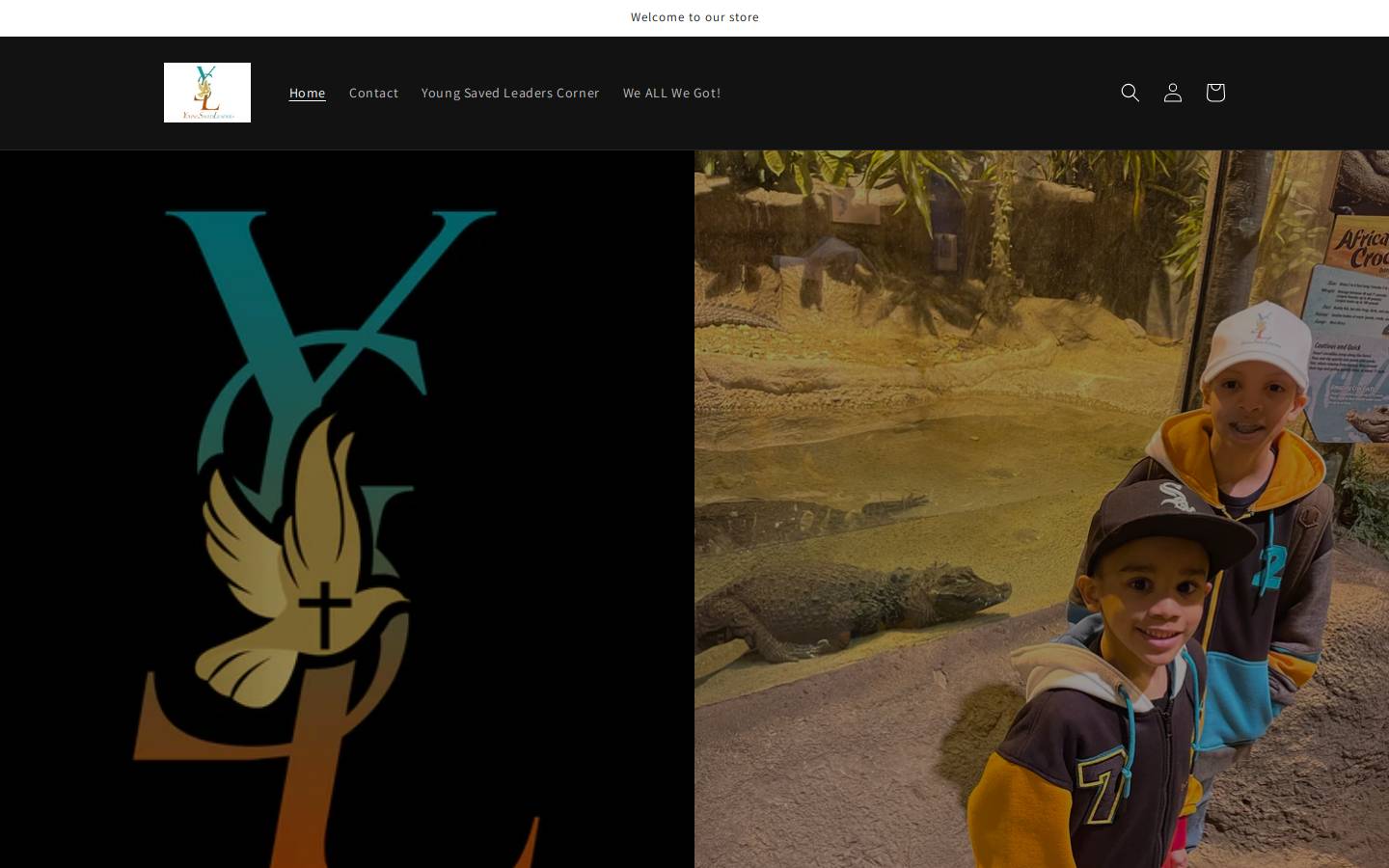 yslclothing.com homepage screenshot