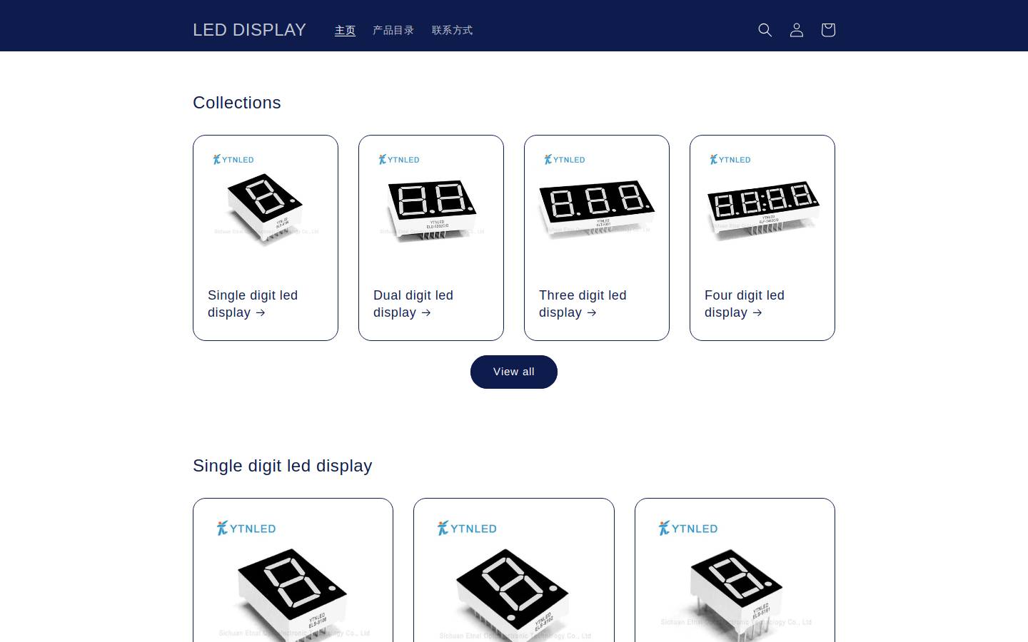 ytnled.net homepage screenshot
