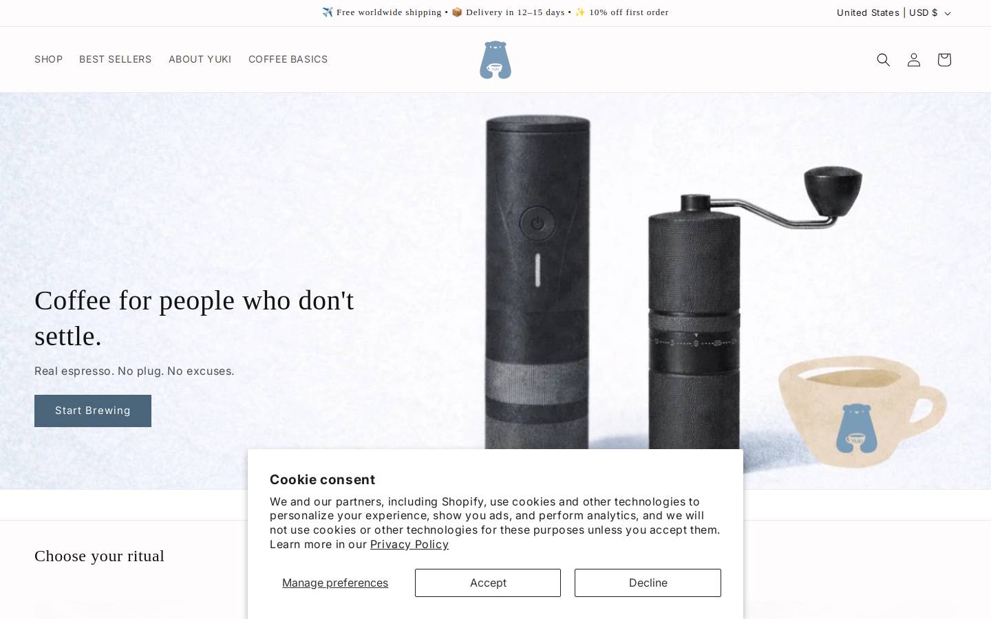yukibarismo.com homepage screenshot