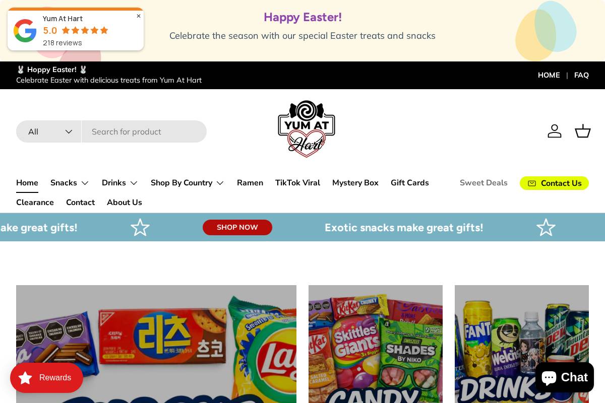 yumathart.com homepage screenshot