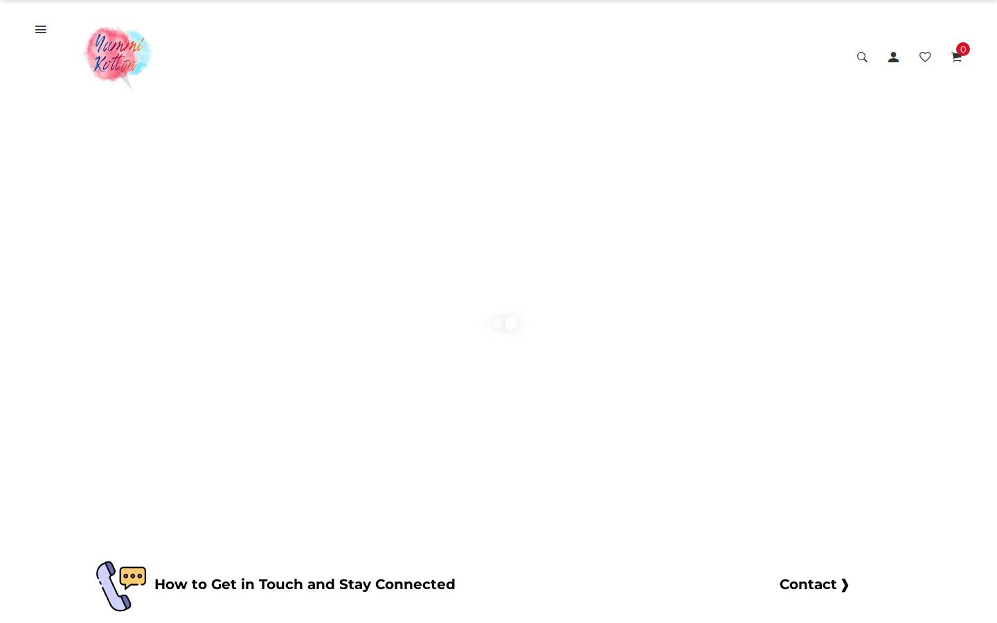 yummikotton.com homepage screenshot