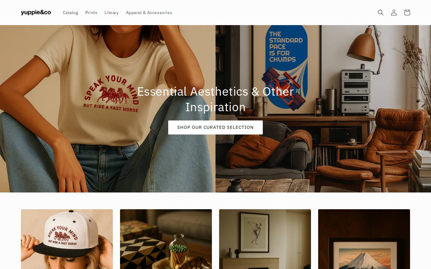 yuppieandcompany.com homepage screenshot