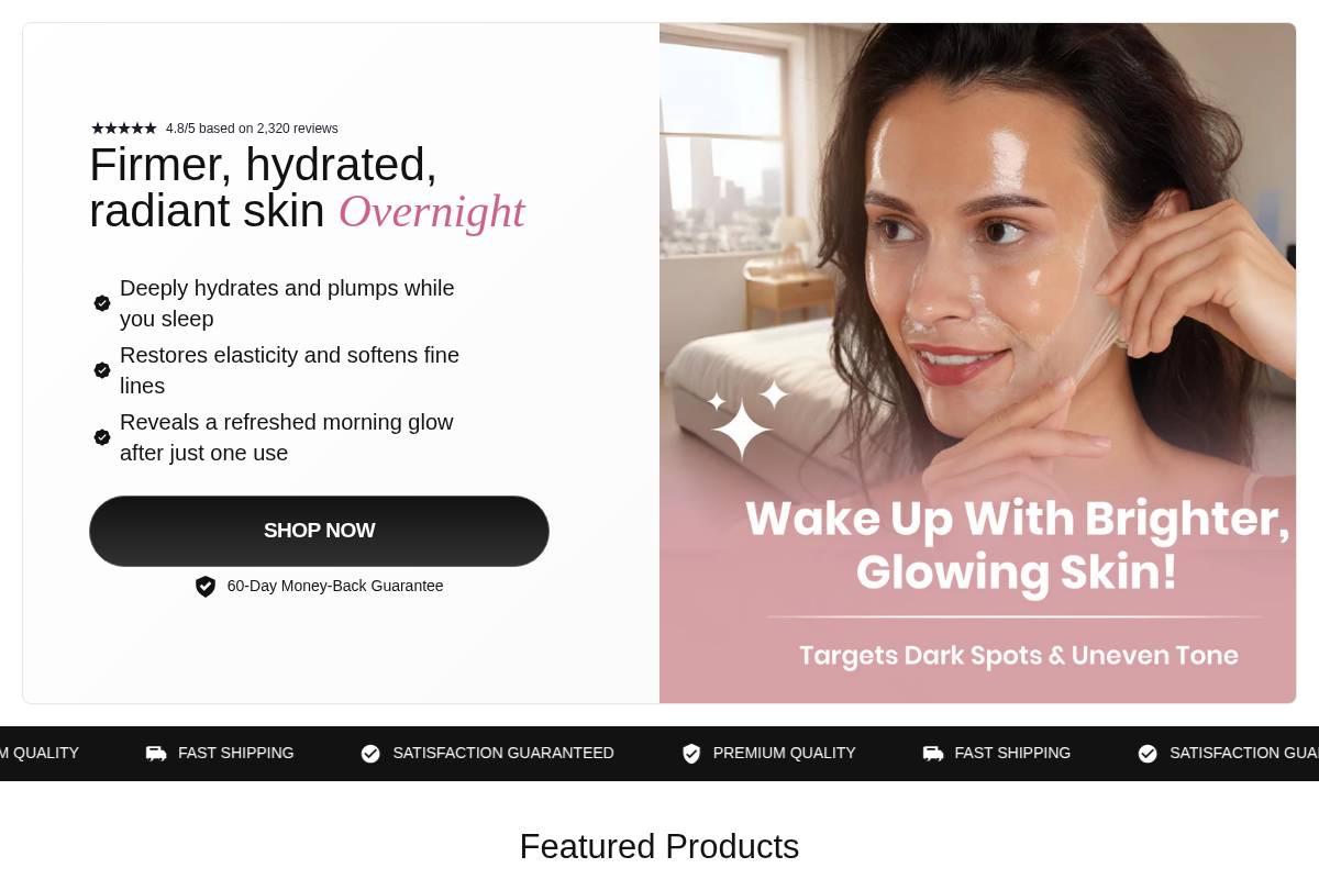 Yurikoreanbeauty homepage screenshot