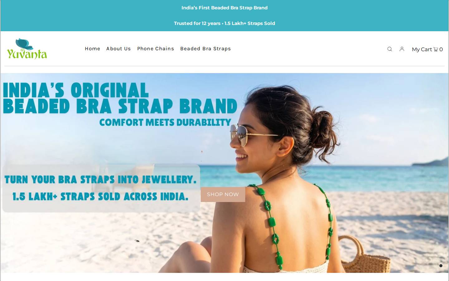 yuvanta.com homepage screenshot