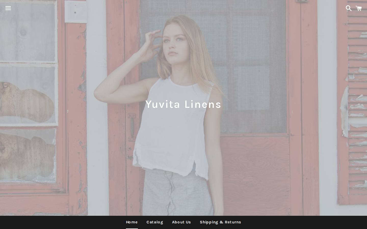 yuvitalinen.com homepage screenshot