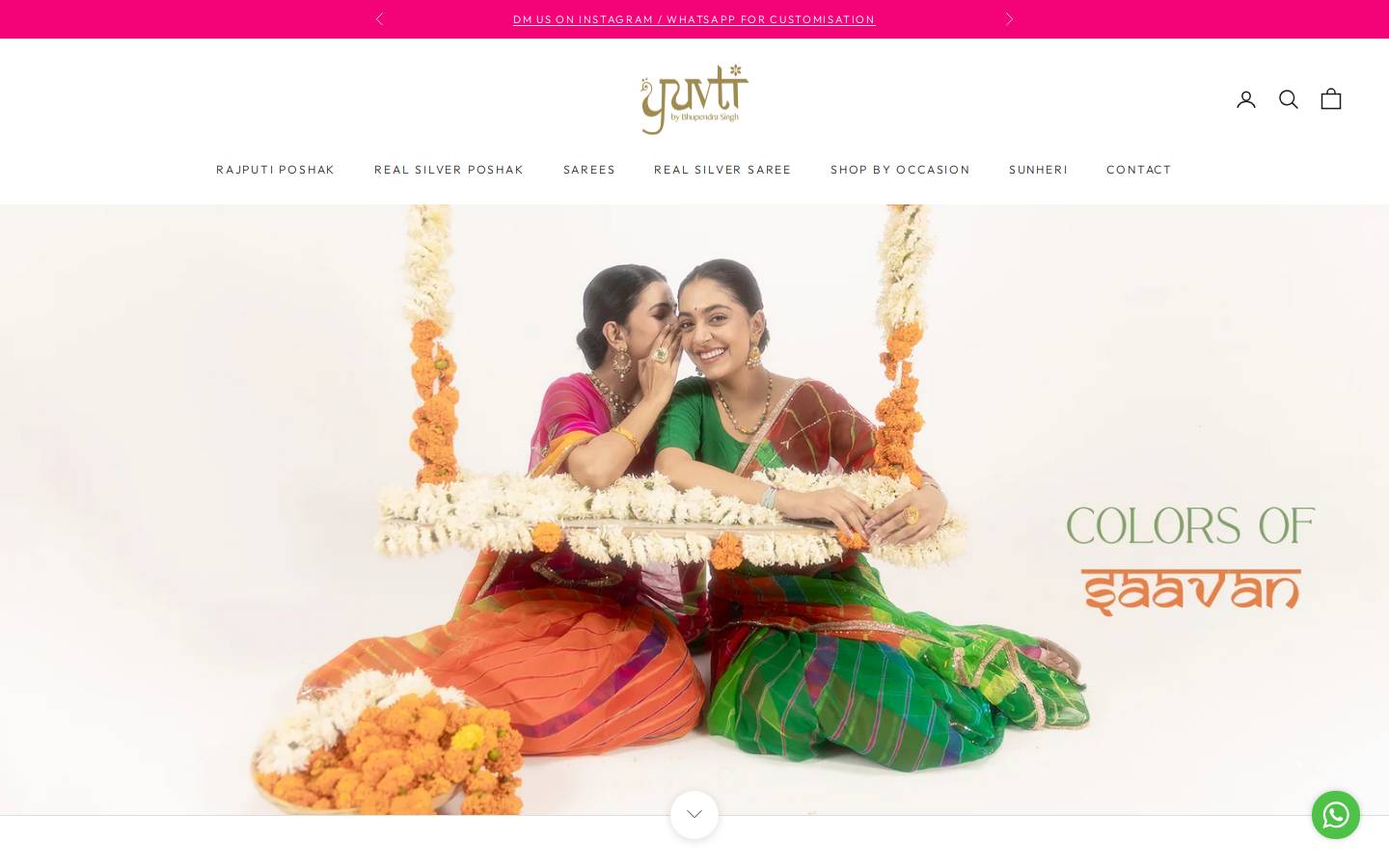 yuvti.co.in homepage screenshot