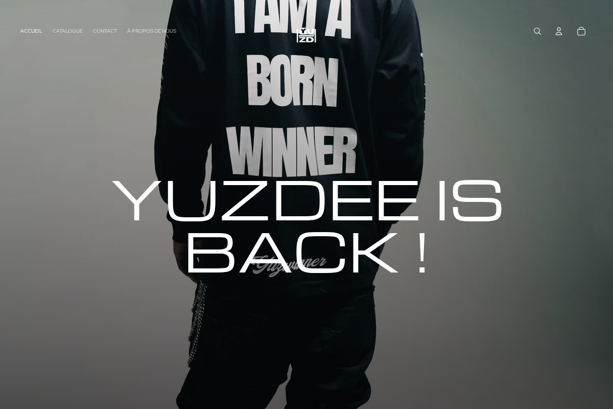 yuzdee.com homepage screenshot