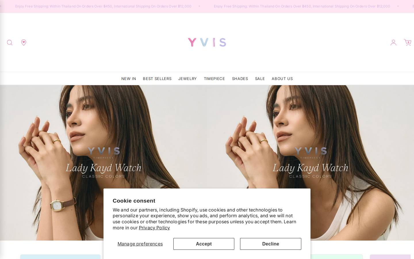 yvis.co homepage screenshot
