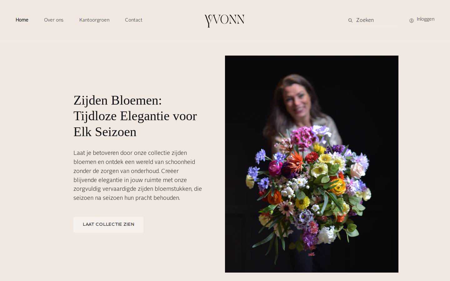 yvonn.nl homepage screenshot