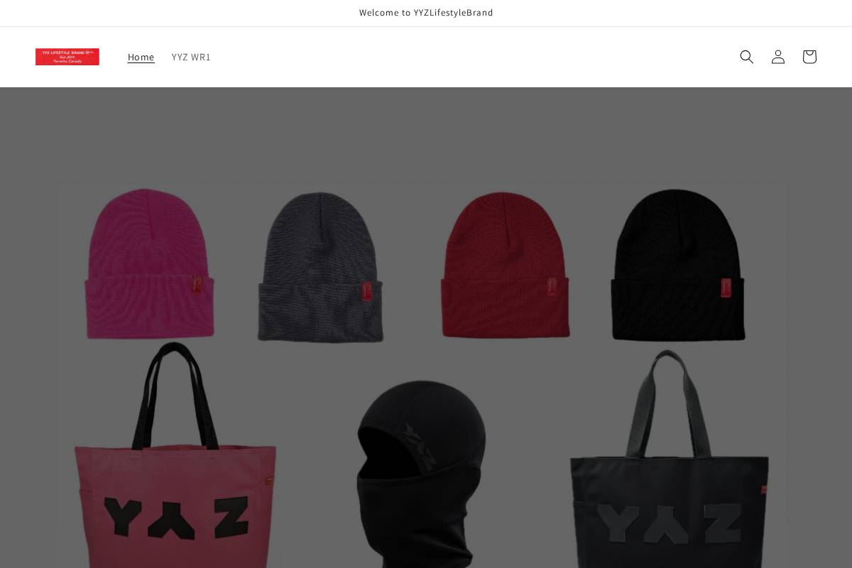 yyzlifestyle.com homepage screenshot