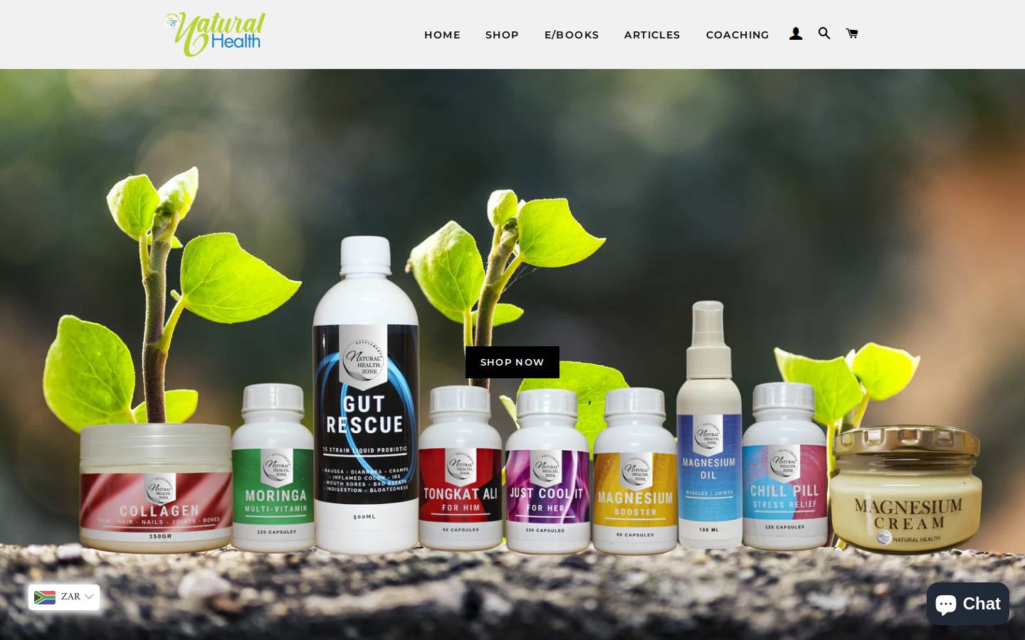 z4l.co.za homepage screenshot