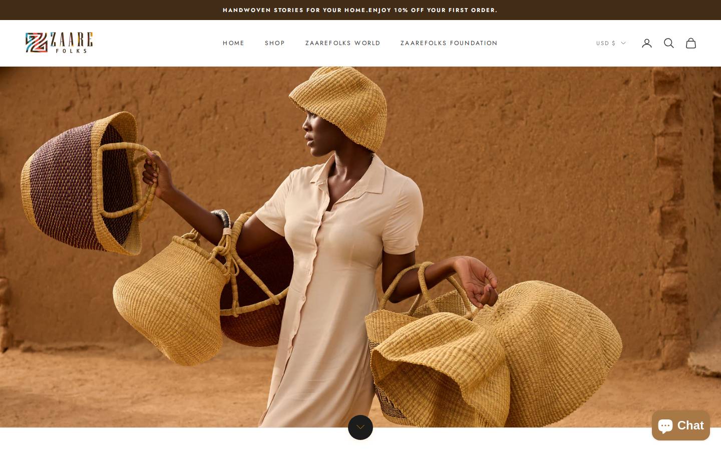 zaarefolks.com homepage screenshot
