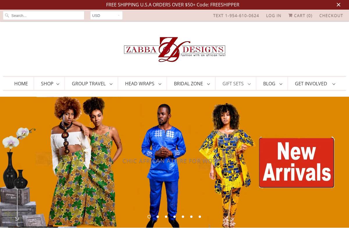 zabbadesign.com homepage screenshot