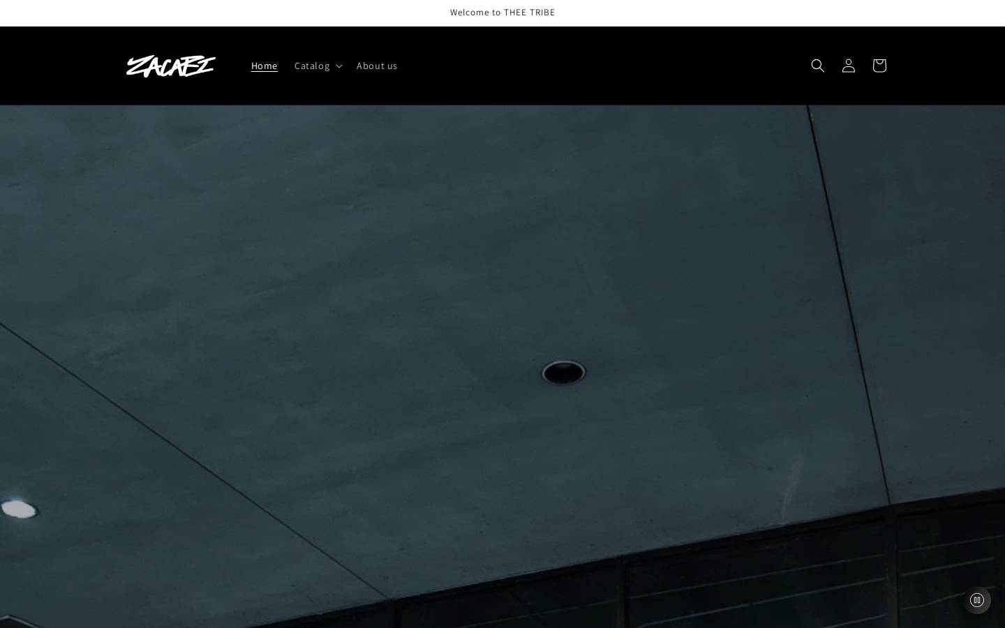 zacaritribe.com homepage screenshot