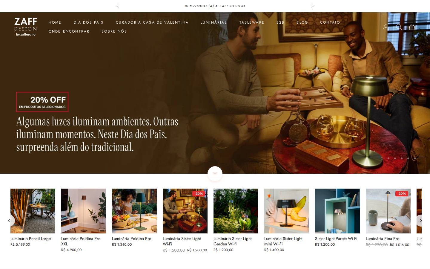 zaffdesign.com.br homepage screenshot