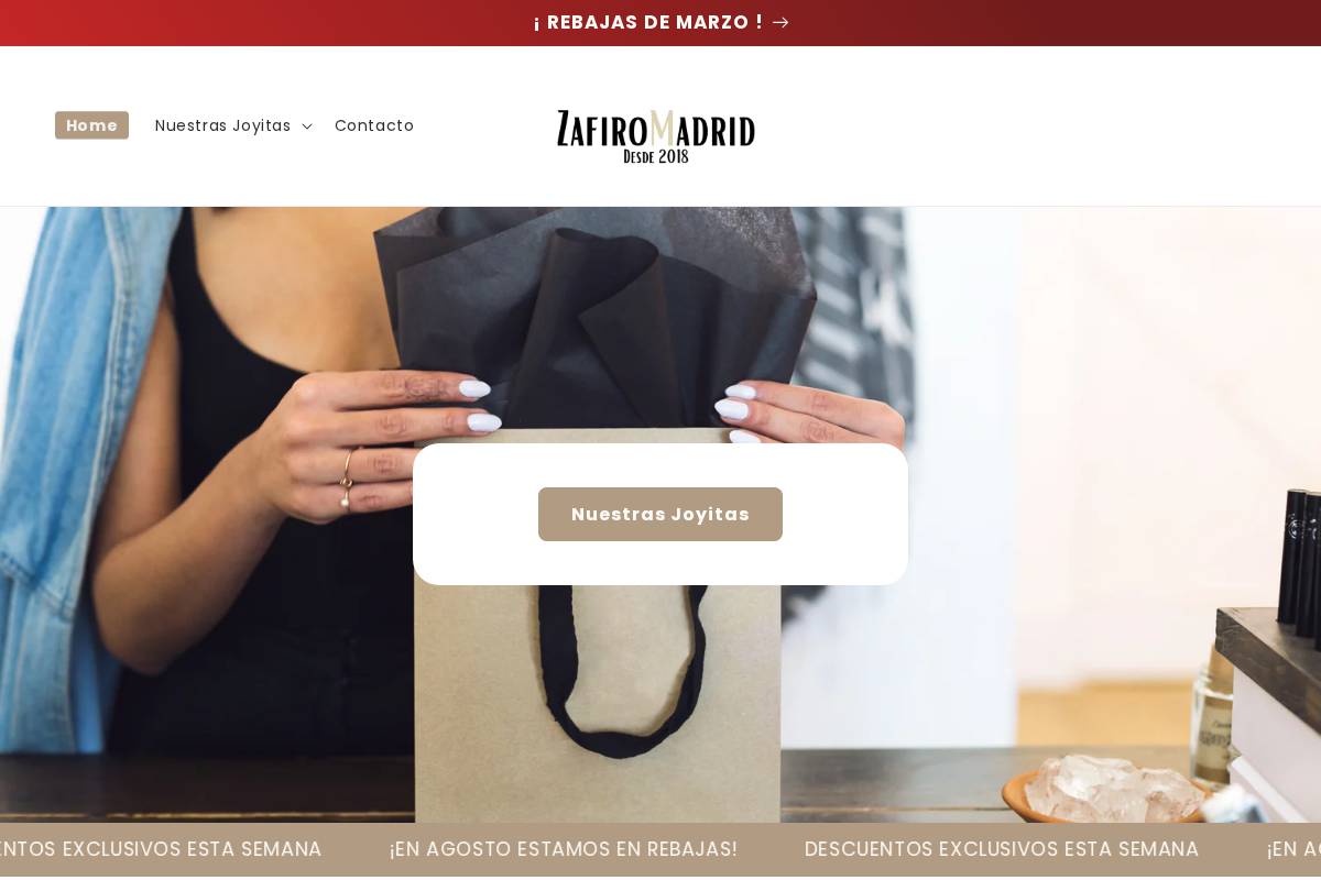 zafiromadrid2018.com homepage screenshot