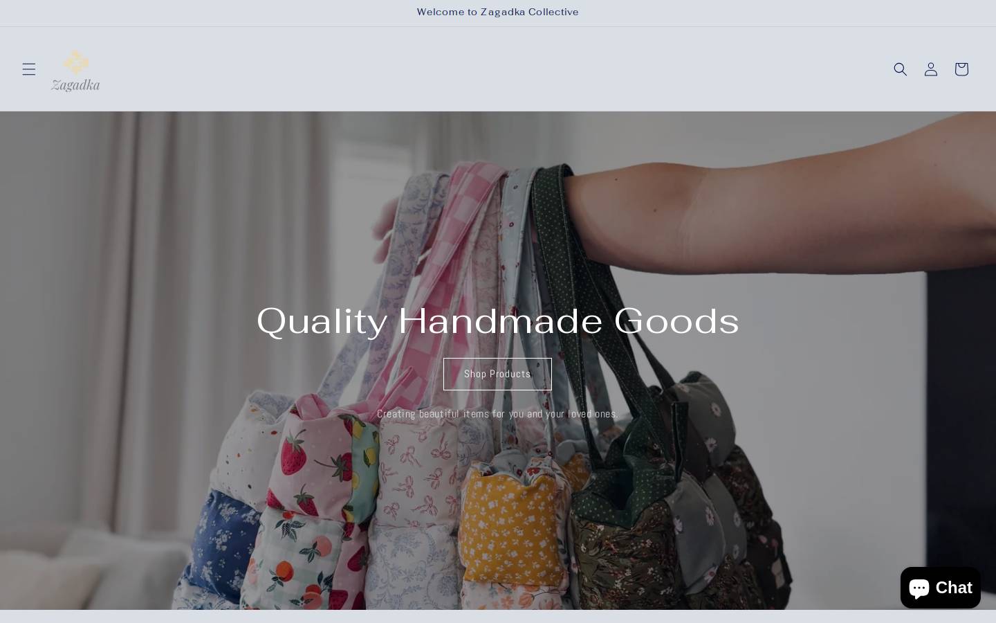 zagadkacollective.com homepage screenshot