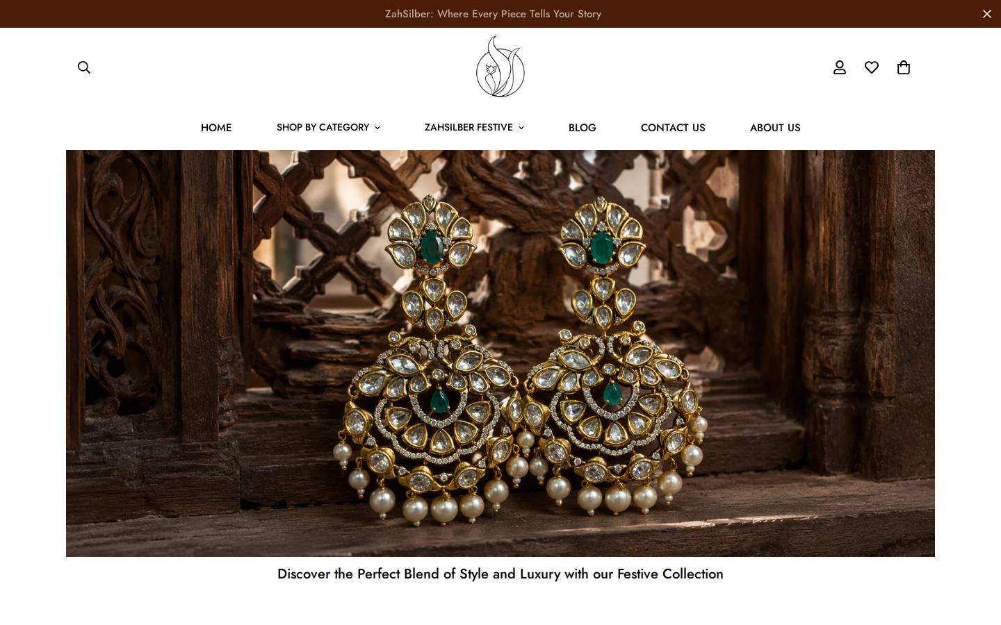 zahsilber.com homepage screenshot