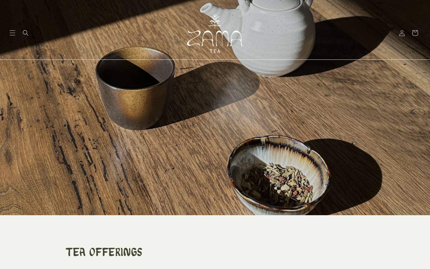 zamatea.com homepage screenshot