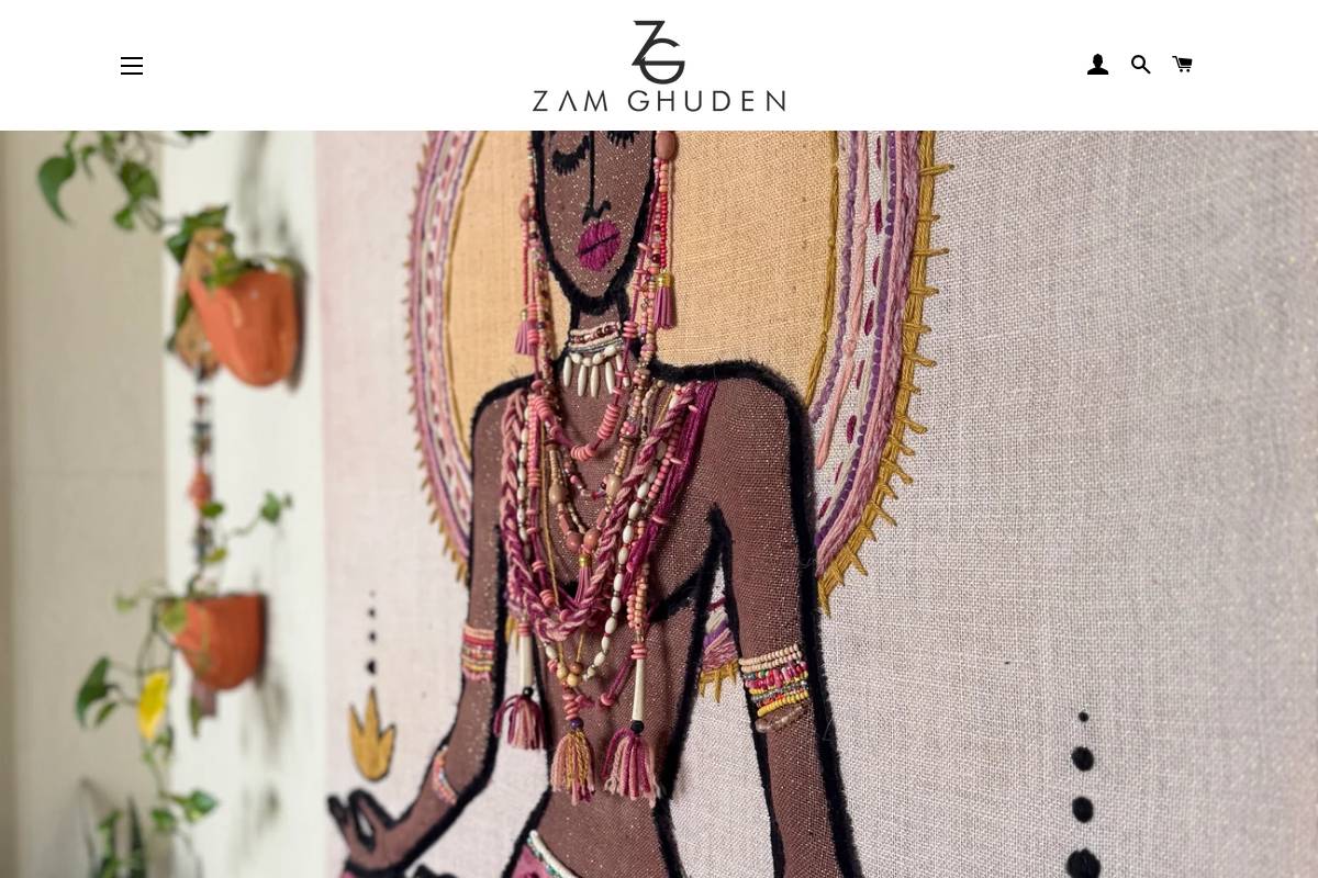 zamghudenstudios.com homepage screenshot