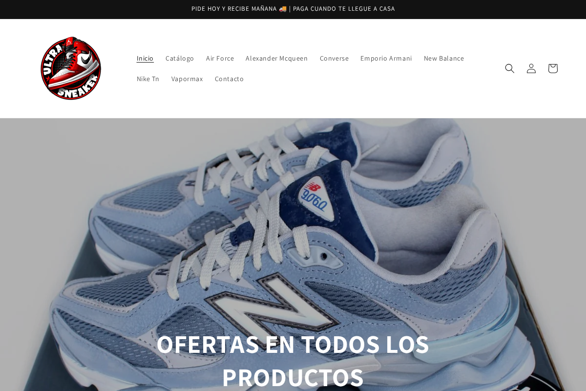 Mi tienda homepage screenshot