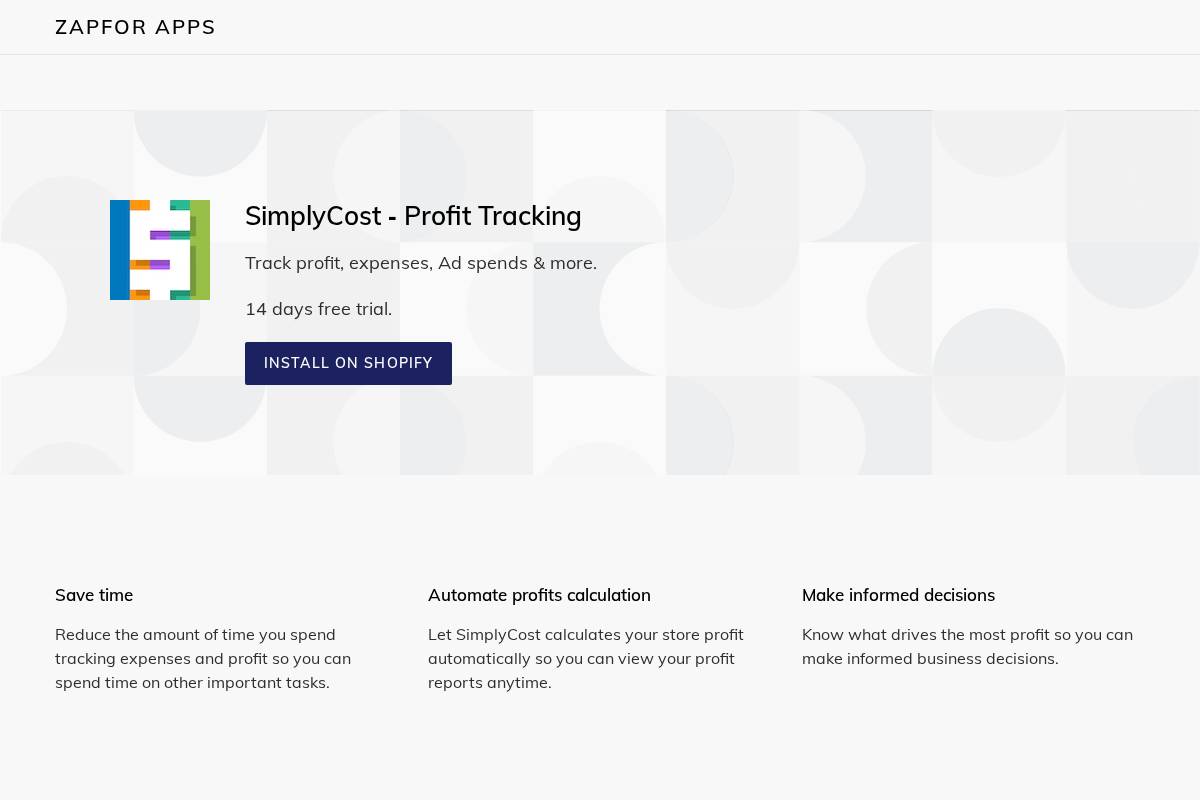 zapfor.com homepage screenshot