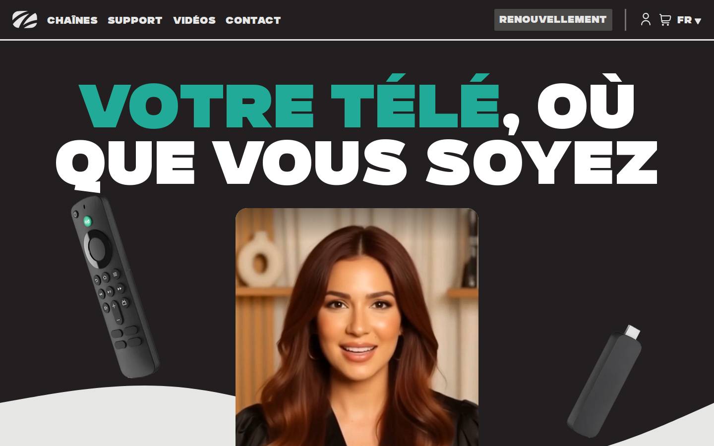 zapptele.ca homepage screenshot