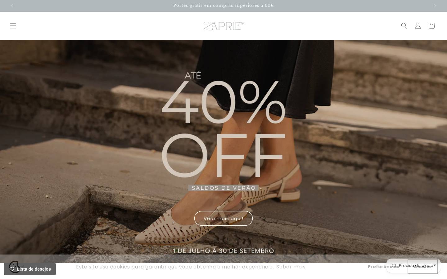 zaprie.com homepage screenshot