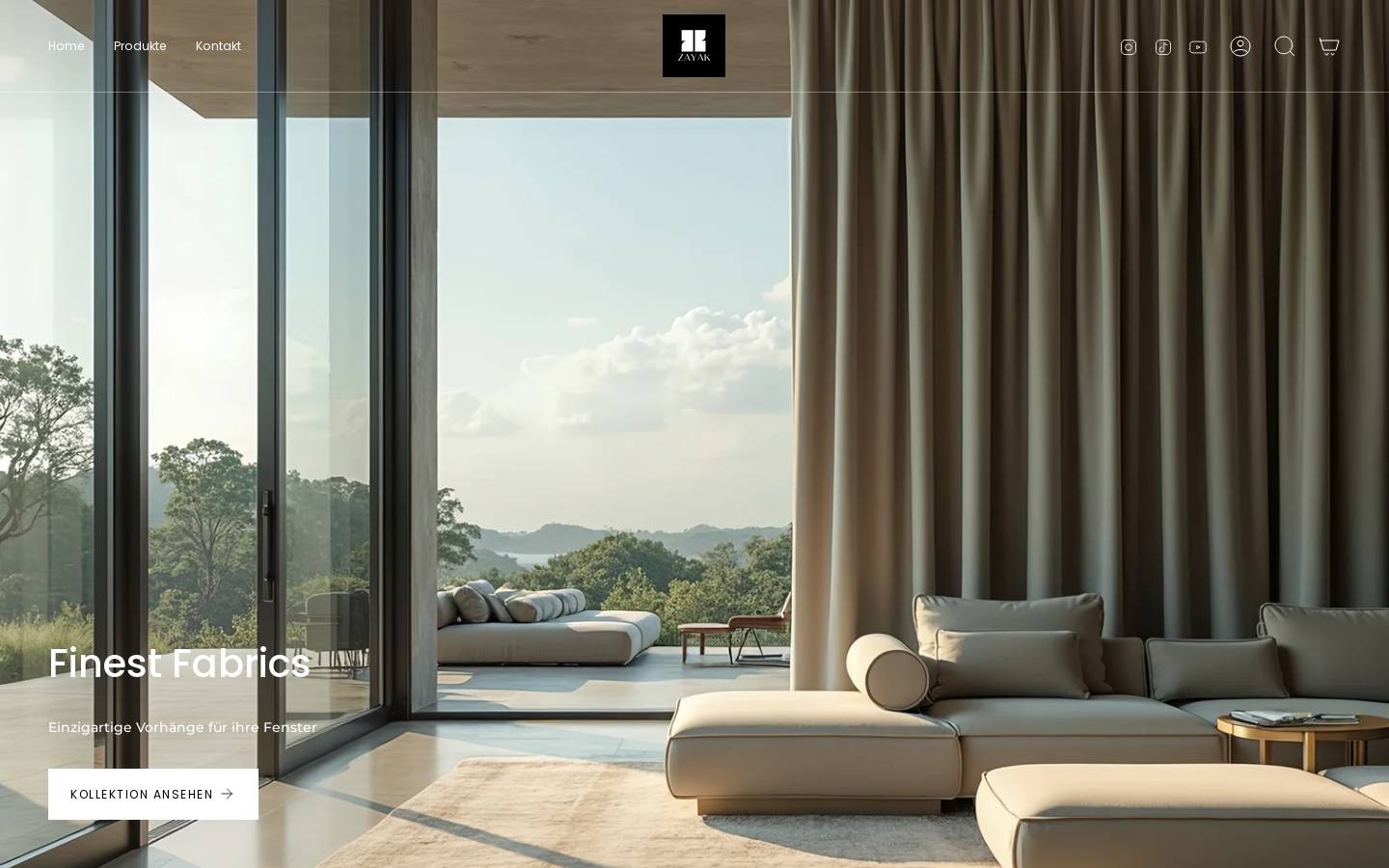 zayak.de homepage screenshot