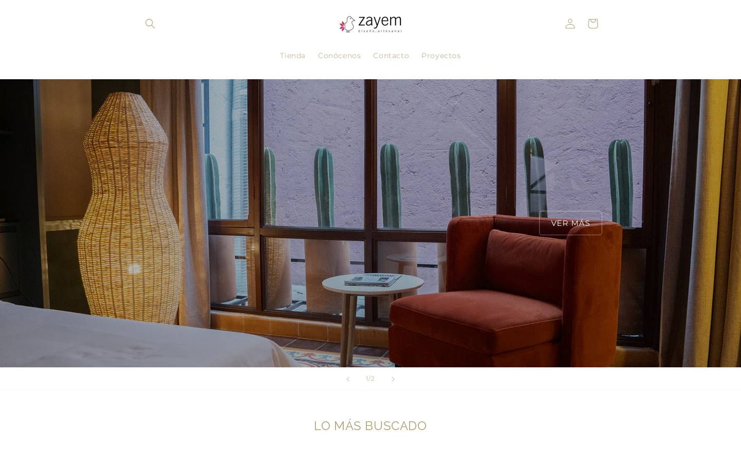 zayemcasa.com homepage screenshot