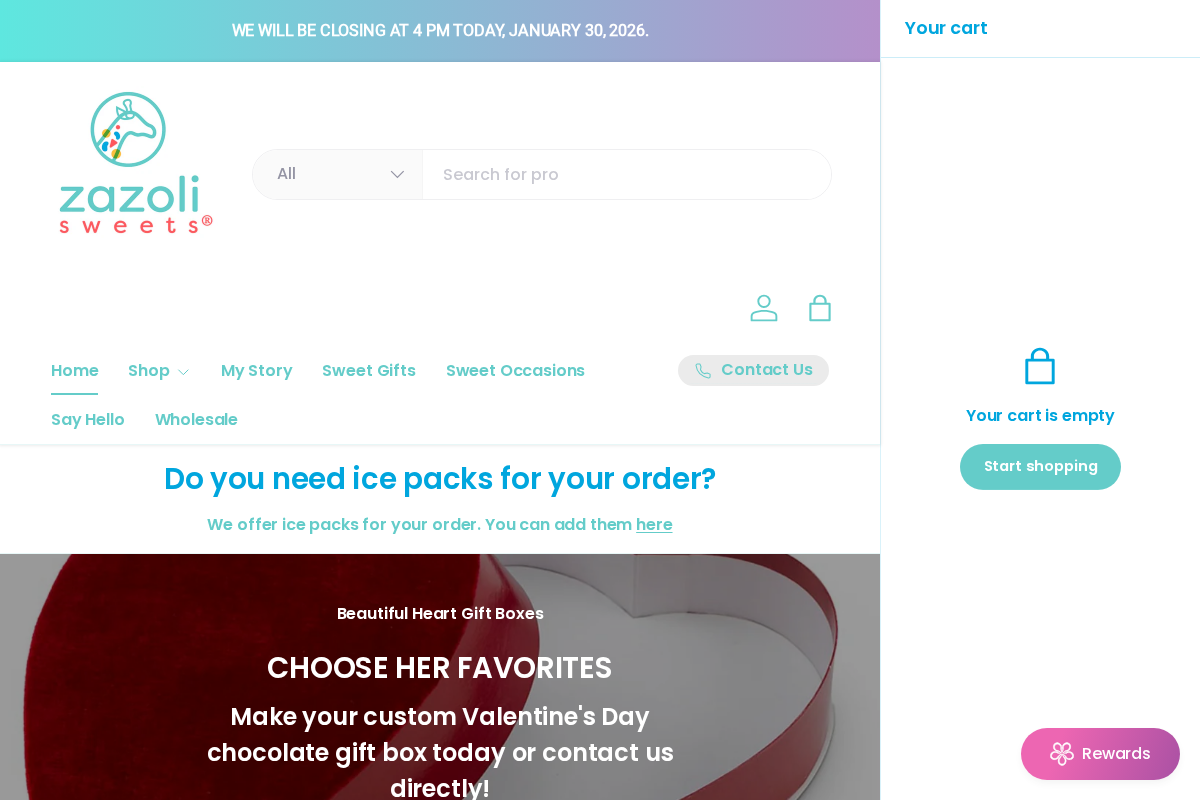 ZaZoLi homepage screenshot