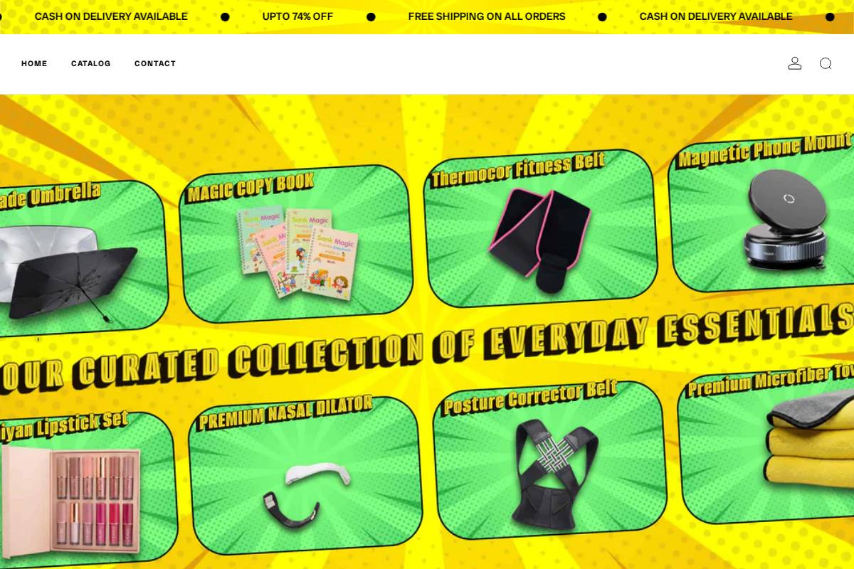 zbazaar.in homepage screenshot