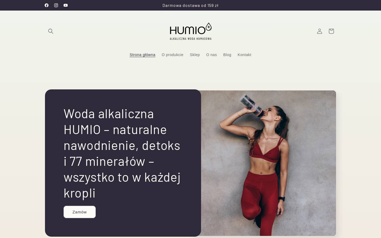 zdrovena.com homepage screenshot