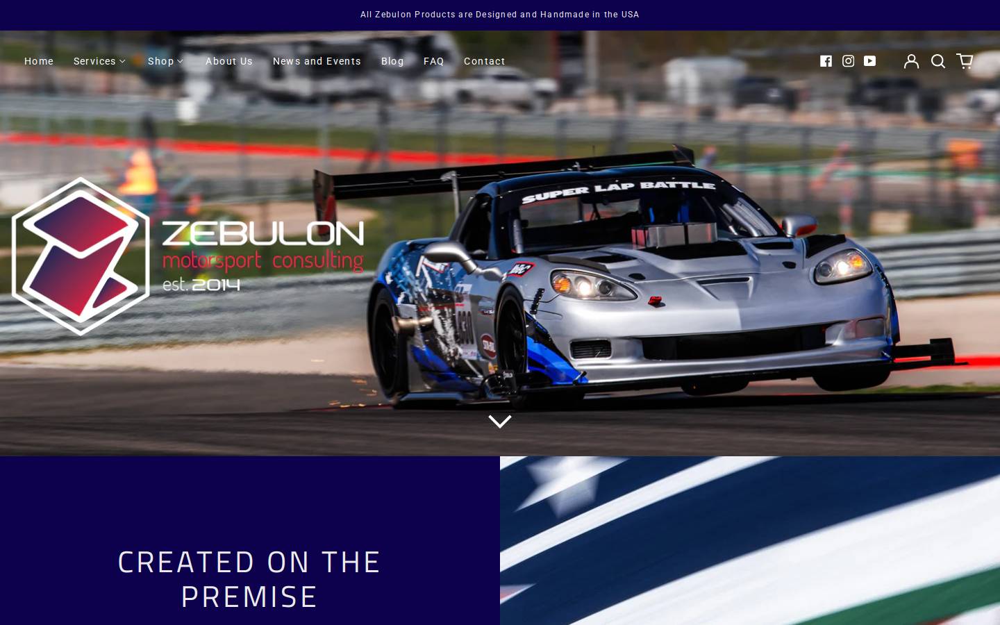 zebulonmsc.com homepage screenshot