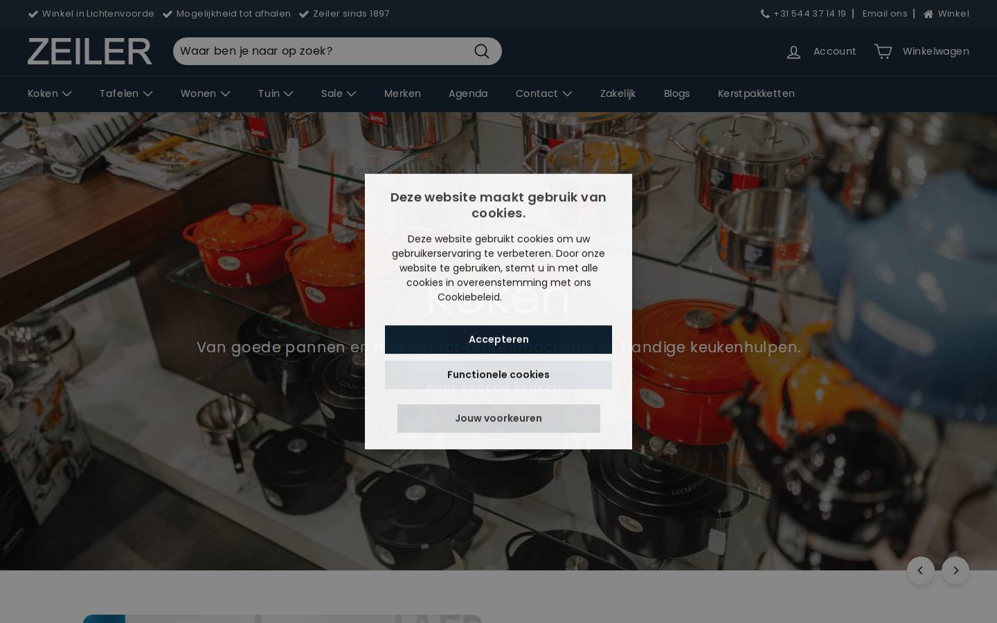 zeilerlichtenvoorde.nl homepage screenshot