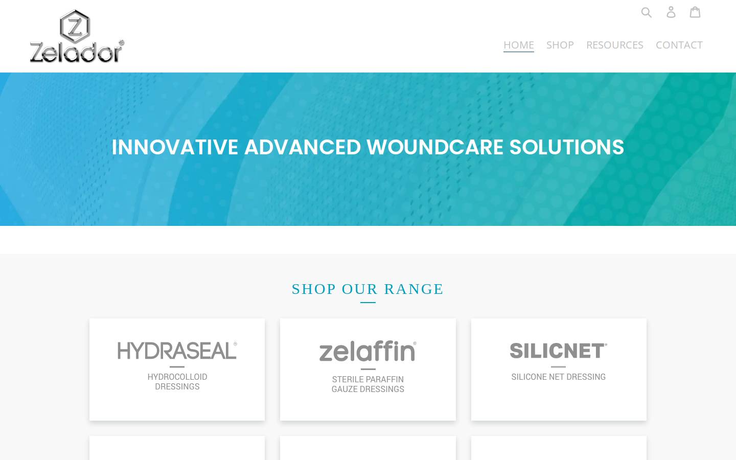 zelador.com homepage screenshot