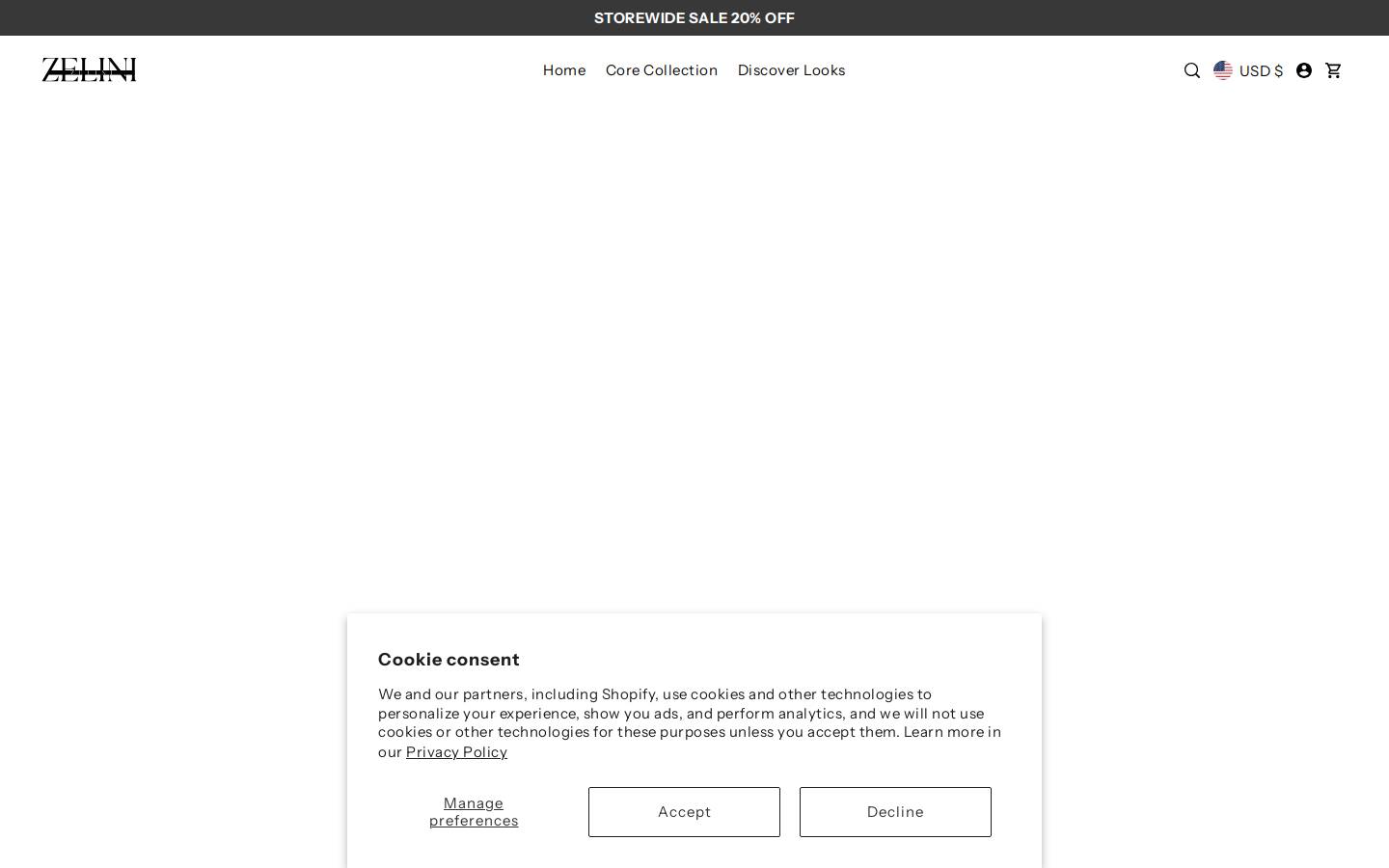 zelini.co homepage screenshot