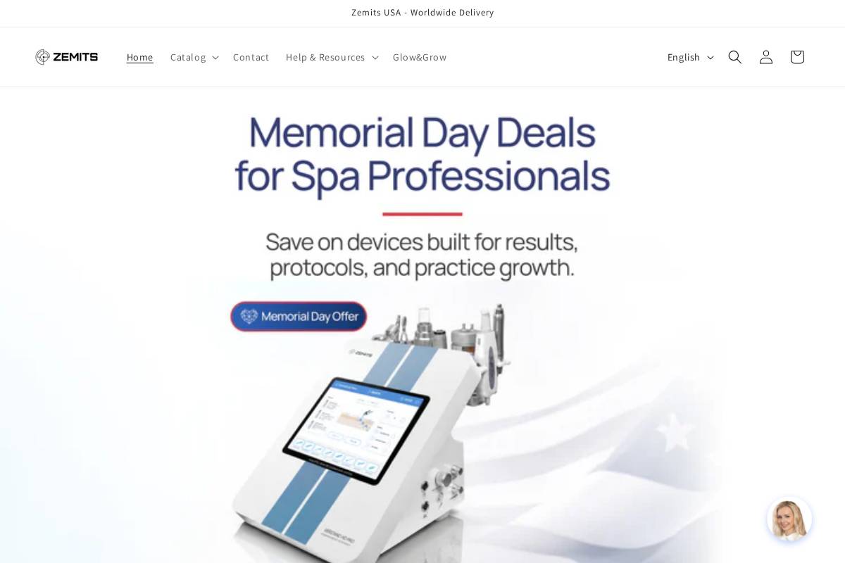 zemits.com homepage screenshot