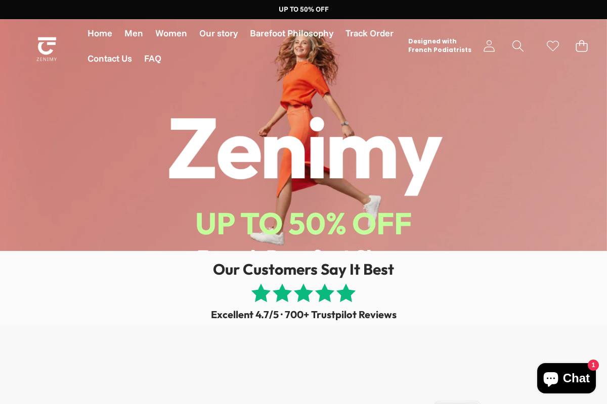 zenimy.co homepage screenshot
