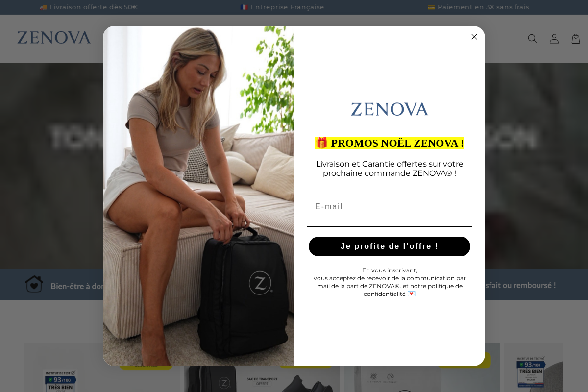 Zenovafr homepage screenshot