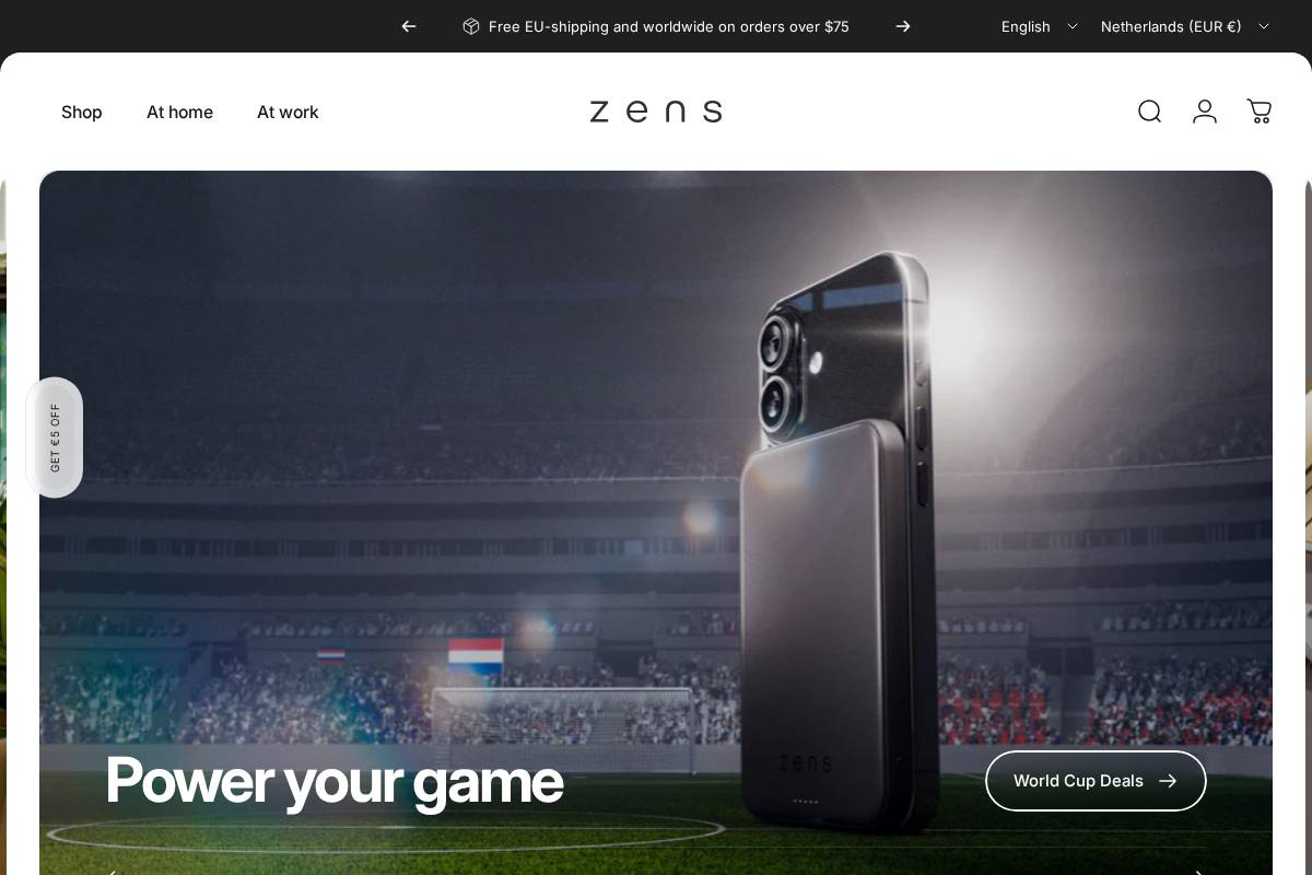 zens.tech homepage screenshot