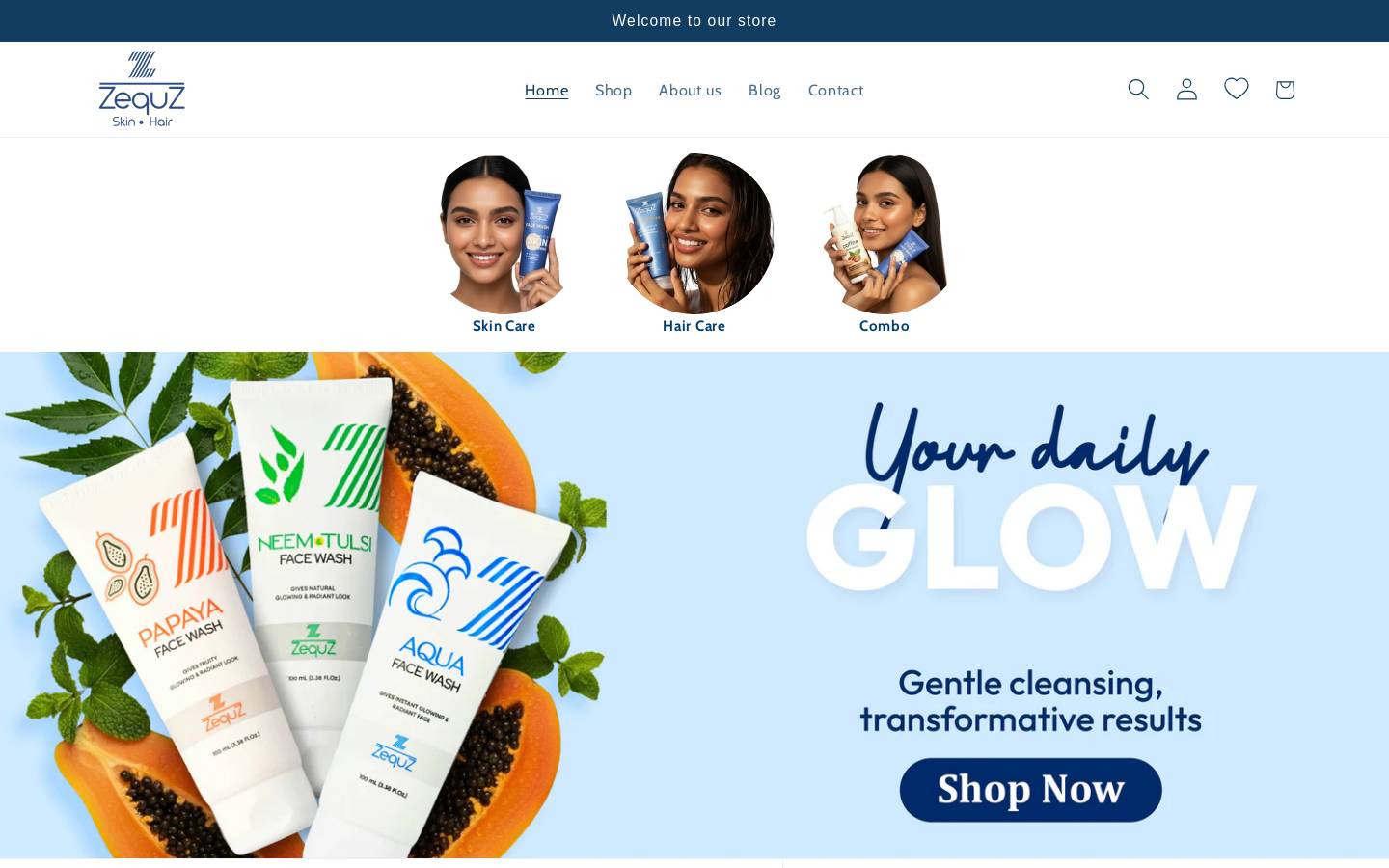 zequz.com homepage screenshot