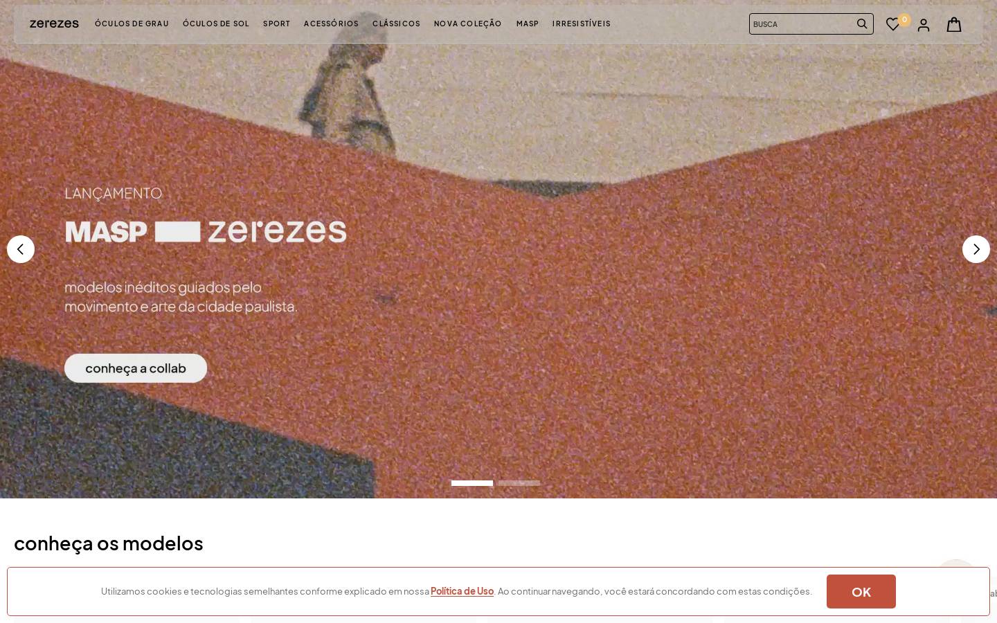 zerezes.com.br homepage screenshot